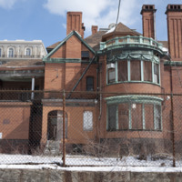 Rear, Emerson Mansion (2015)