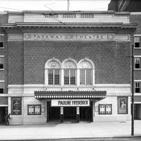 Front facade of the Parkway Theatre (1915)