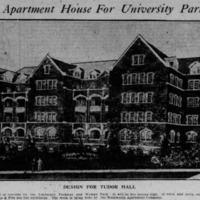 "Design for Tudor Hall"