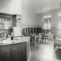 Main room, Enoch Pratt Free Library, Branch Number 19